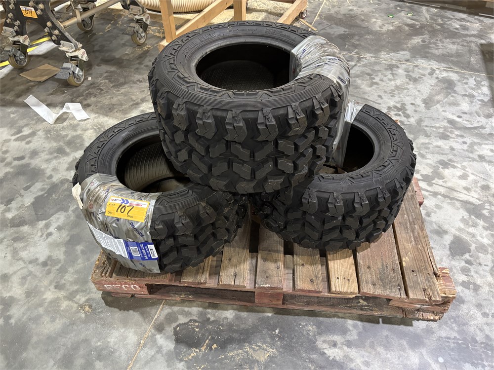 Three Radial ATV Tires