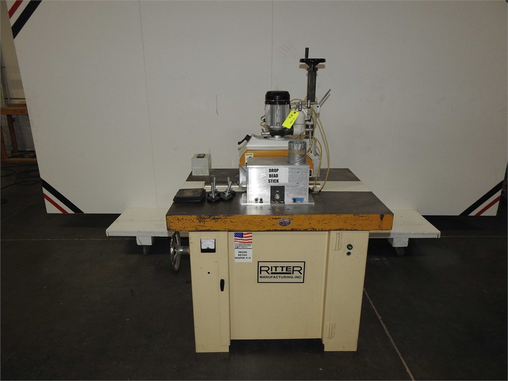 RITTER "R1175ST" Sticking Shaper with Steff 2038 PowerFeed