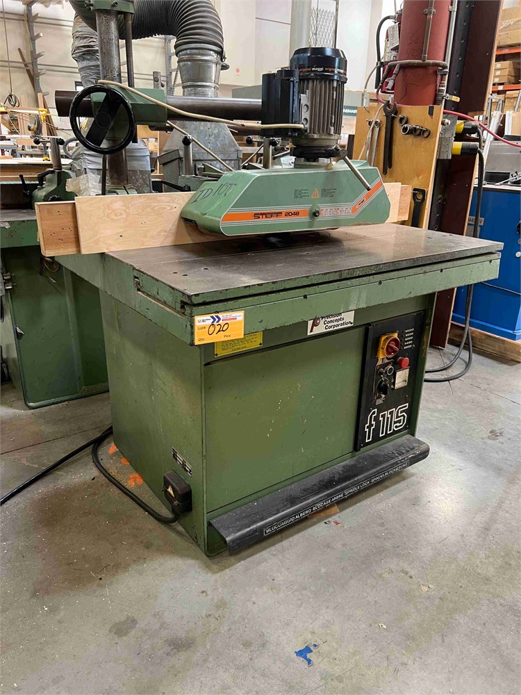 EMA "F 115" Sliding Table Shaper