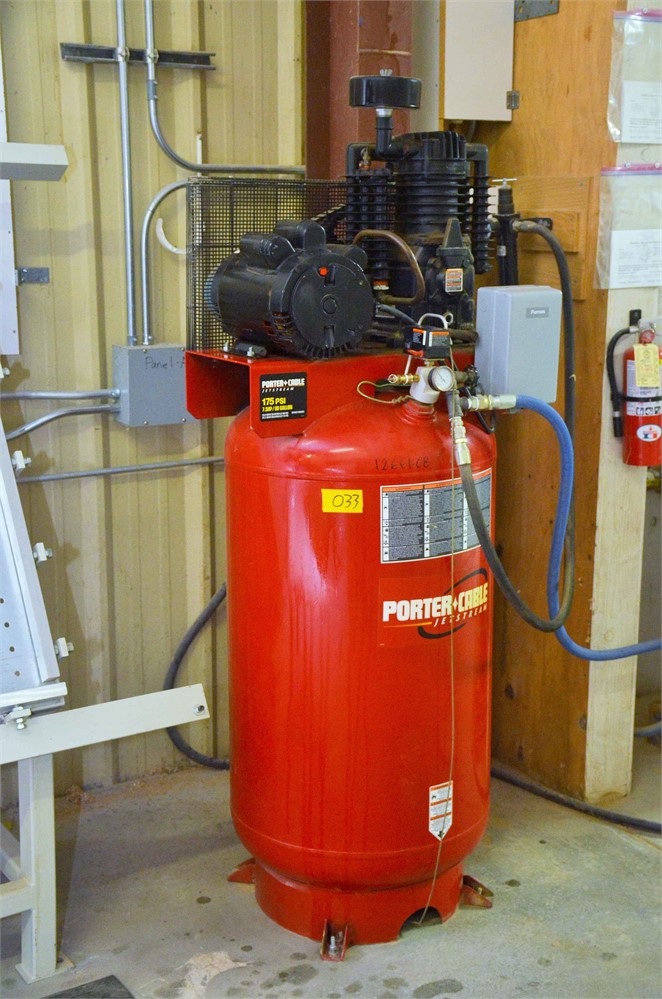 Porter Cable 7.5hp air compressor