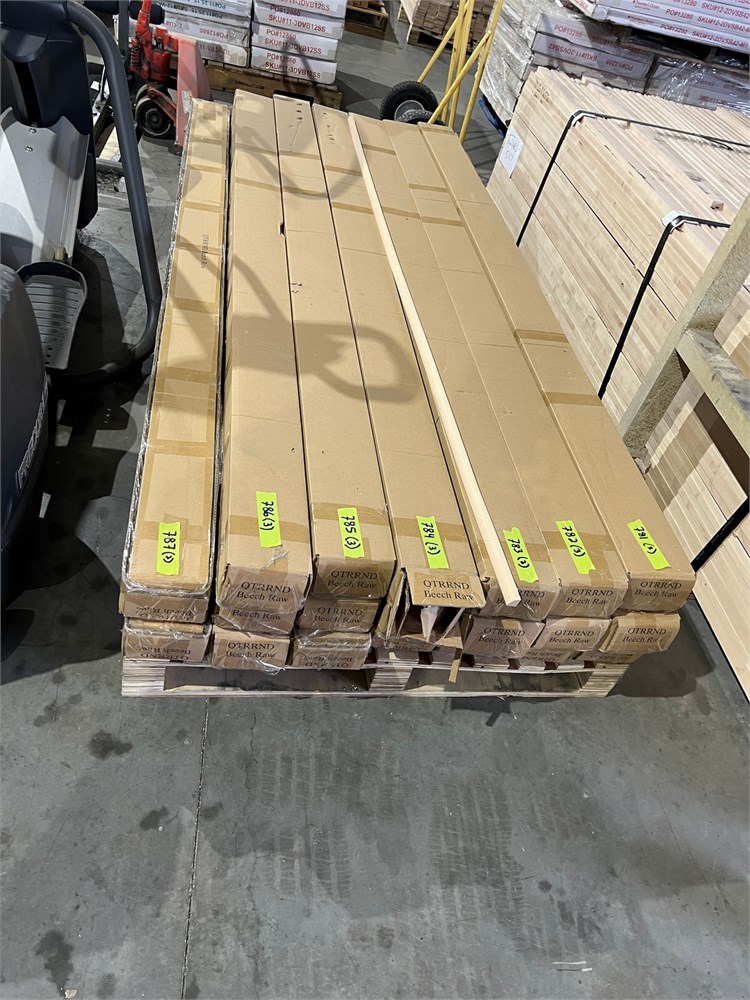 Lot of Beech Moulding