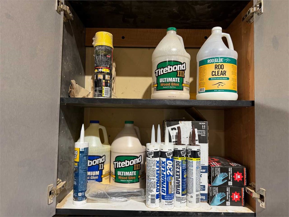 Finishing and Gluing Materials and Supplies