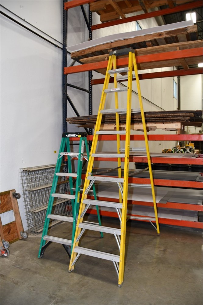 Fiberglass Ladders - Qty (2) & more