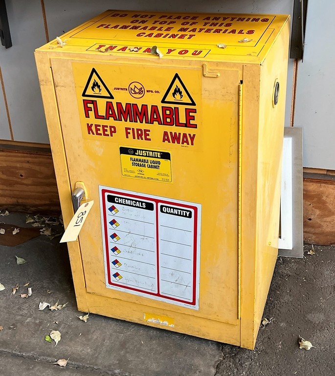 Justrite "12 GAL" Flammable Storage Cabinet