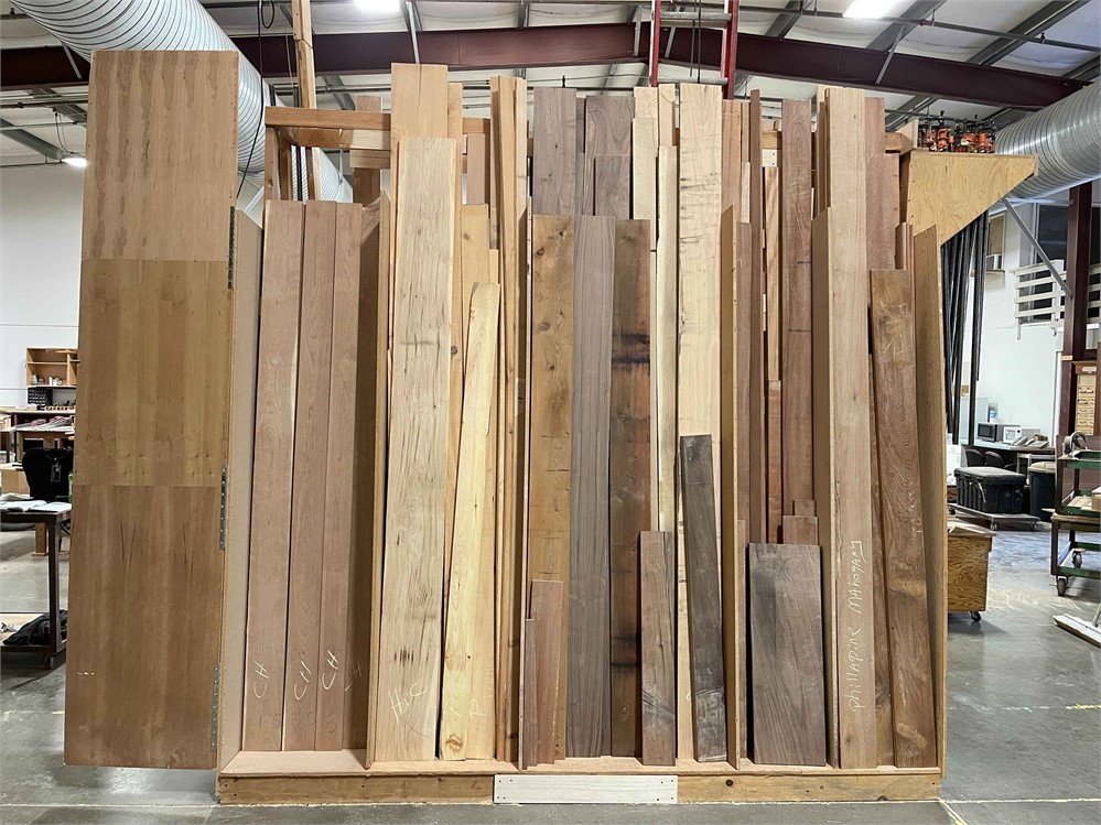 Assortment of Hardwood Lumber