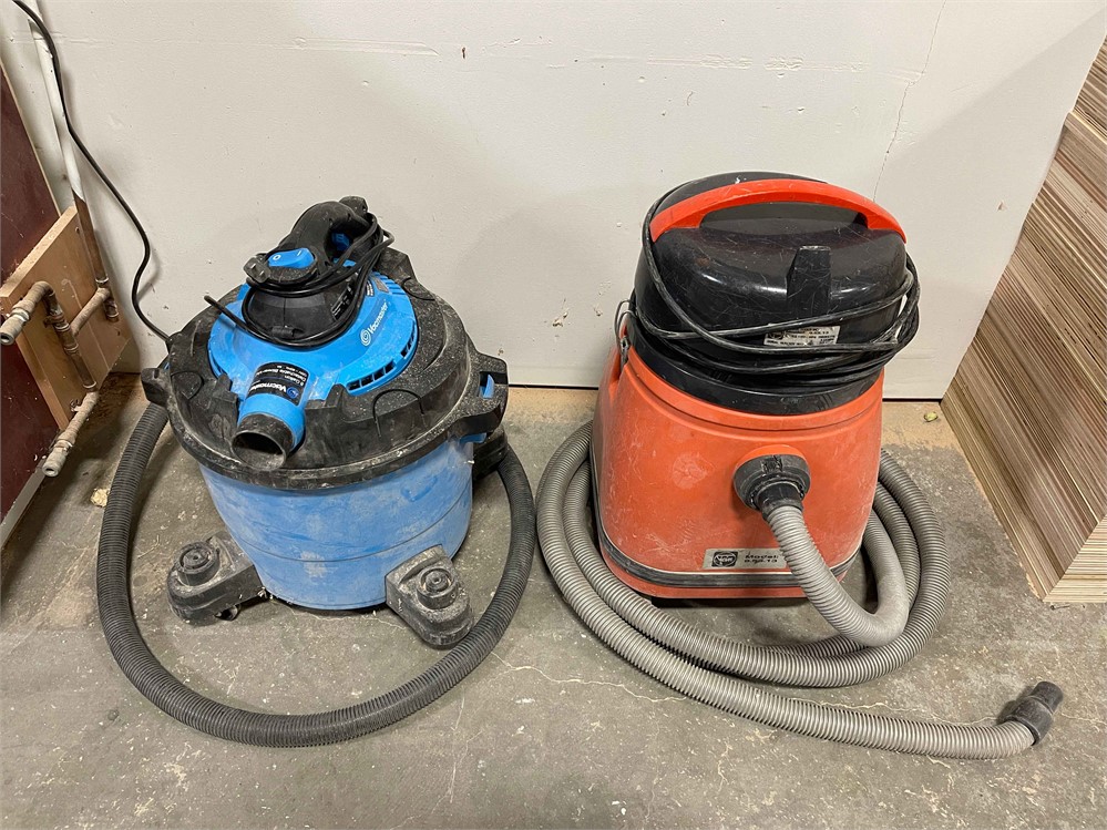 Two (2) Shop Vacuums