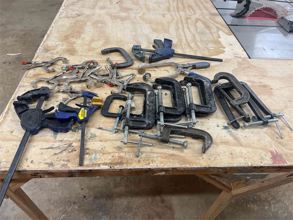 "C" clamps & other misc clamps