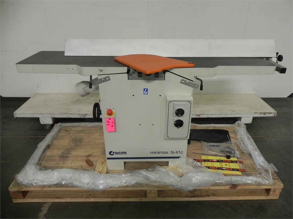 SCM GROUP/MINIMAX "FS 41C" PLANER/JOINTER COMBINATION, 2017 (SEE NOTES)