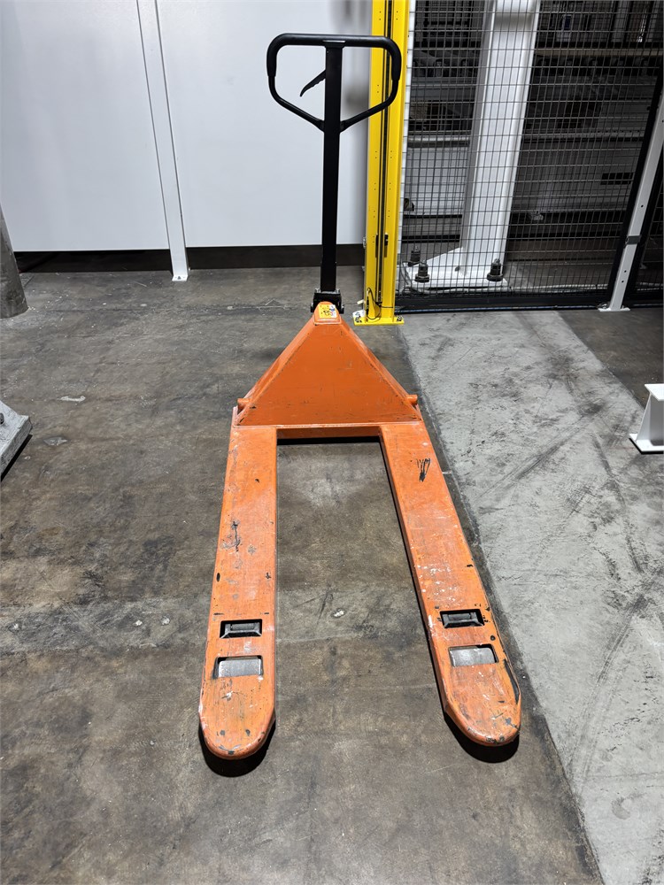 Orange Pallet Jack