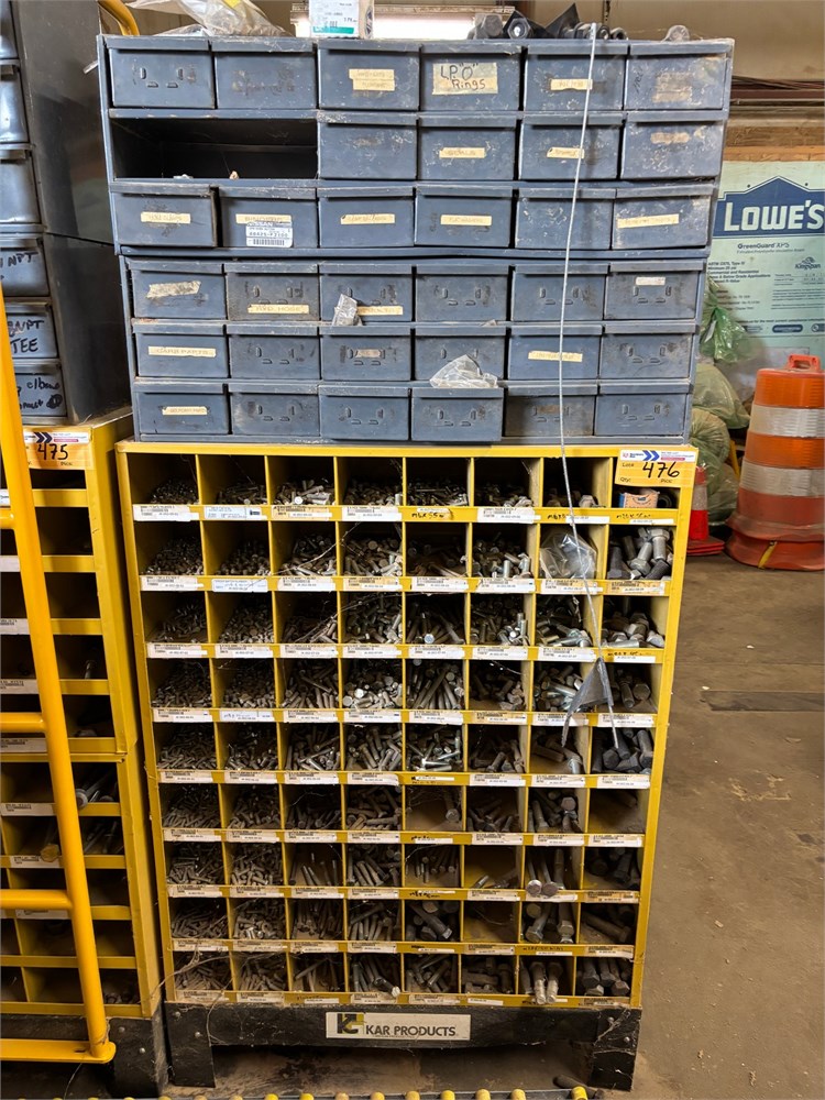 Kar Hardware Bins & Contents as pictures