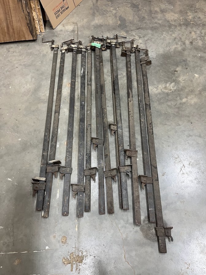 (12) 5' Bar Clamps