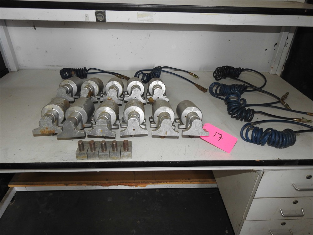 Lot of (11) Clamping Cylinders for Door Clamp
