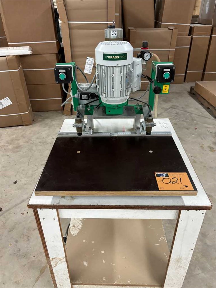 Grass "Pro 1" Hardware Boring Machine