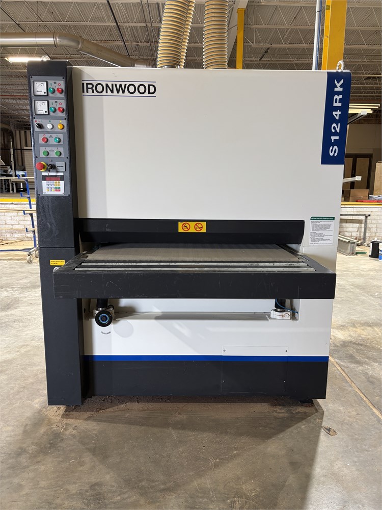 Ironwood "S 124 RK" Wide Belt Sander