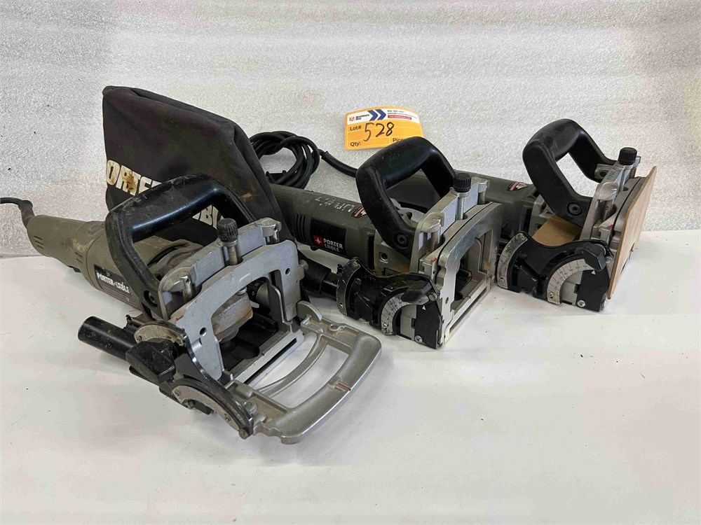 Porter Cable "557" Plate Jointers Qty. (3)