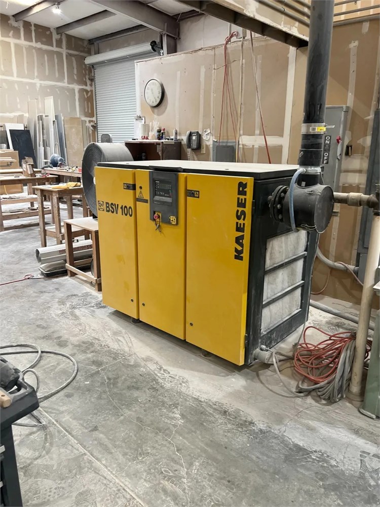 Kaeser "BSV 100" 25HP Rotary Screw Vacuum Pump