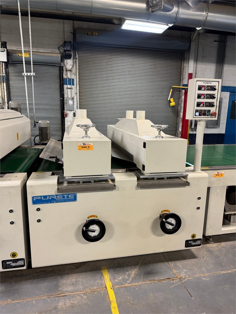 Foshan Purete "PRT-S2113" 2-Station Panel Brush Cleaner