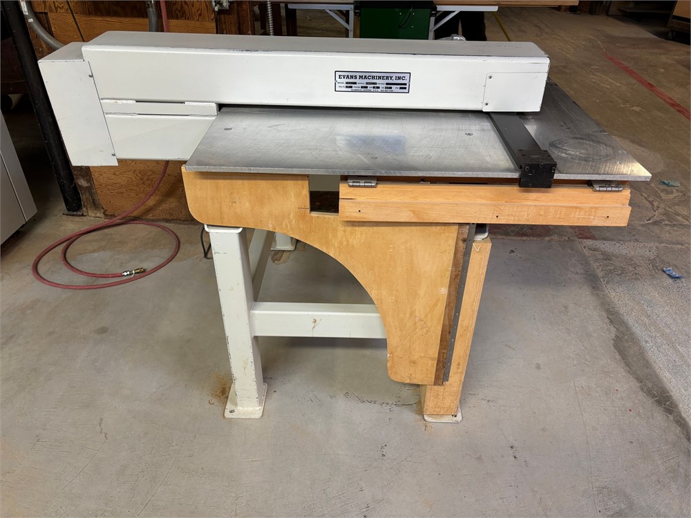Evans Machinery Inc "5031" Laminate Slitter