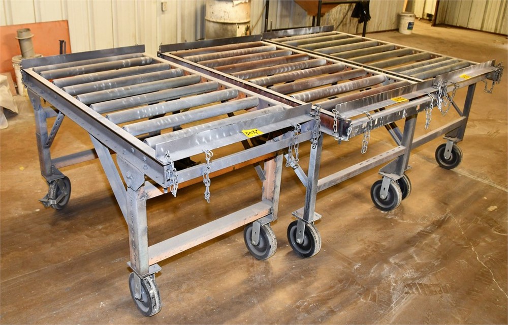 Qty (3) Roller Top Carts