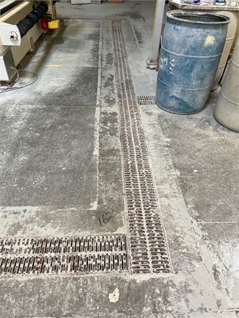 Floor Drains - 160' of Grates