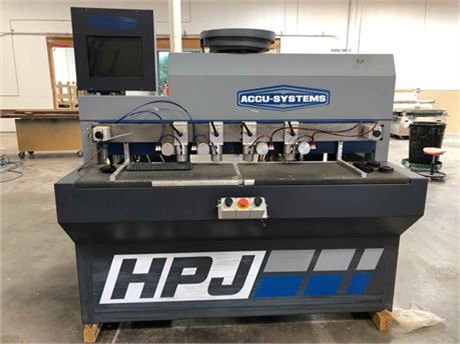 Accu-Systems "HPJ" CNC Bore/Dowel Machine