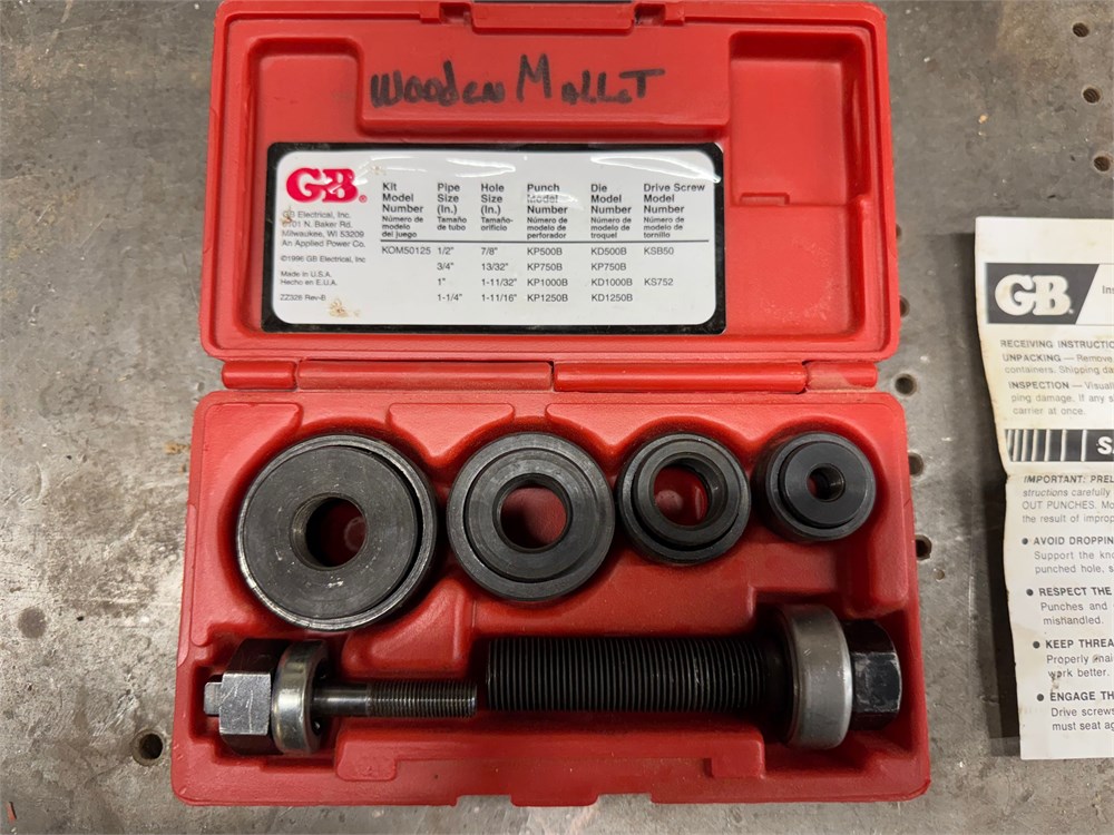 Electric Box Punch & Dye Set