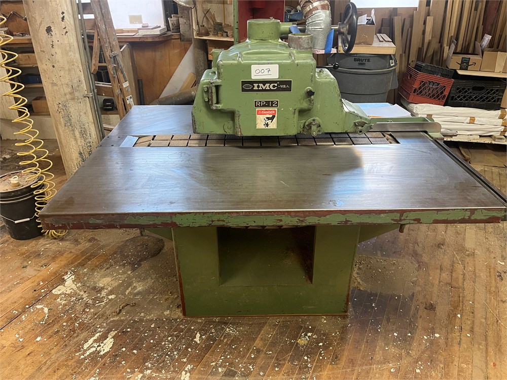 IMC Model "RP-12" 12" Straight line Rip Saw