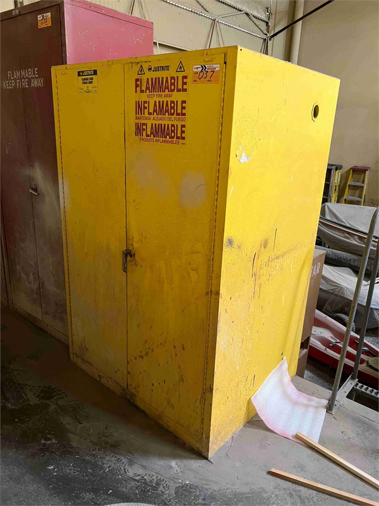 Justrite Flammable Liquid Storage Cabinet
