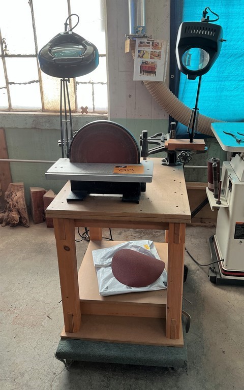 Grizzly Disc Sander & Stanley Miter Camps