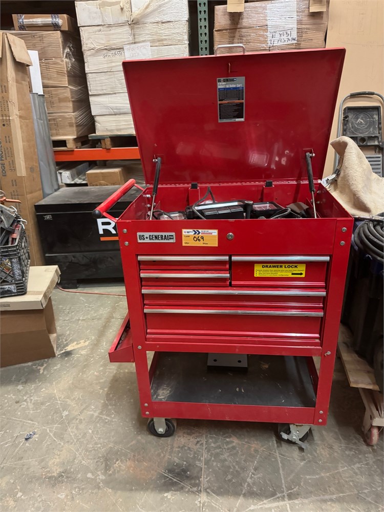 US General Tool Box & Contents - as pictured