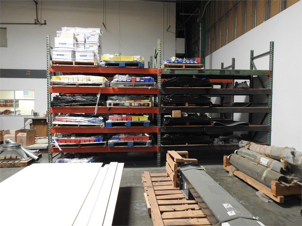 Pallet Rack, Set of 2 Sections, Contents Not Included
