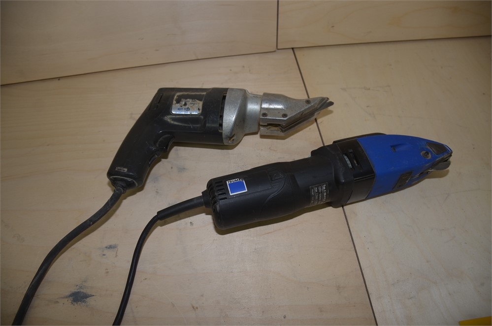 Electric metal shears Qty. (2)