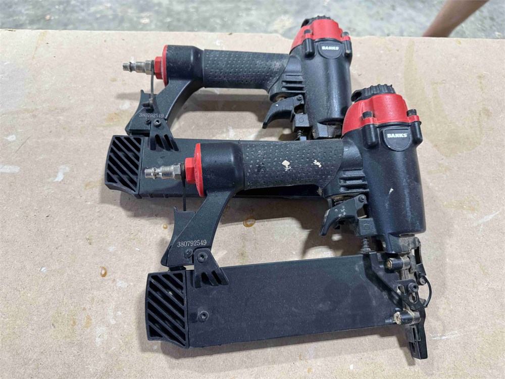 Banks Pneumatic Staple Guns Qty. (2)