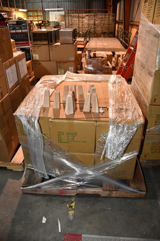 PALLET OF  TAPERED LEGS, #4