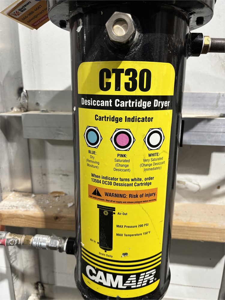CamAir "CT30" Desiccant Cartridge Dryer