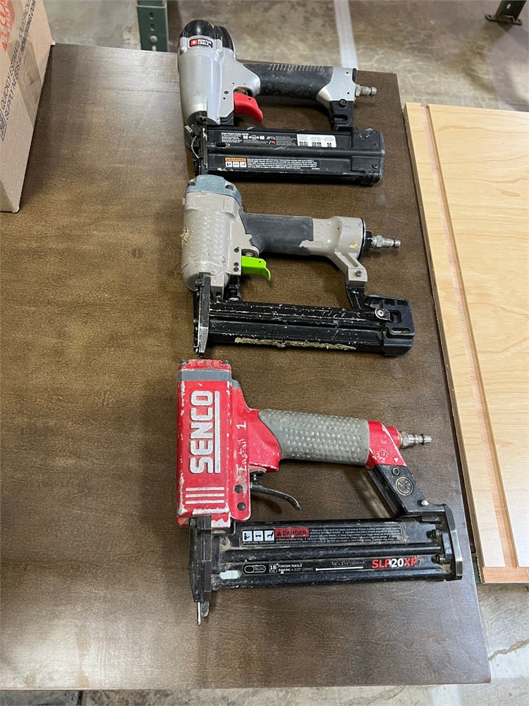 Three (3) Pneumatic Nailers