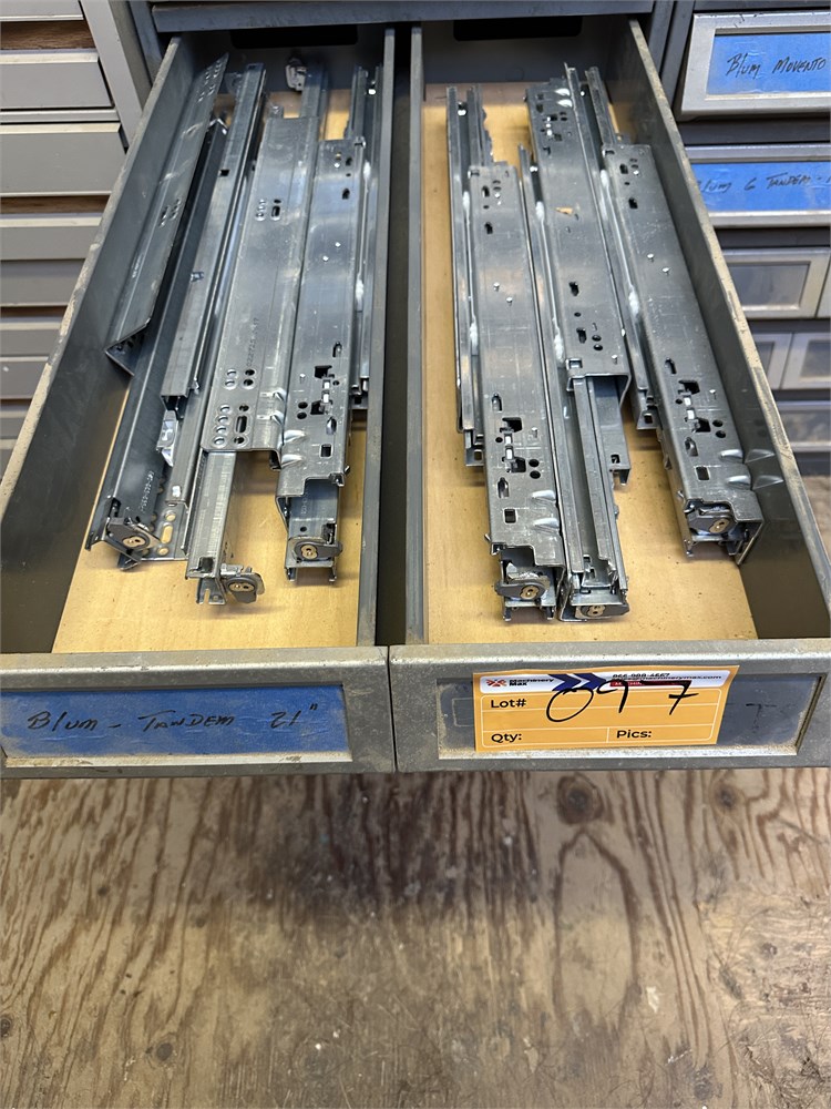 (6) Drawer Slides - As Pictured