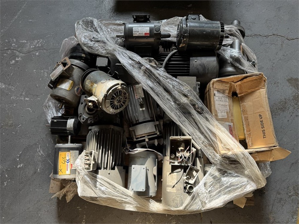 Pallet of Electric Motors