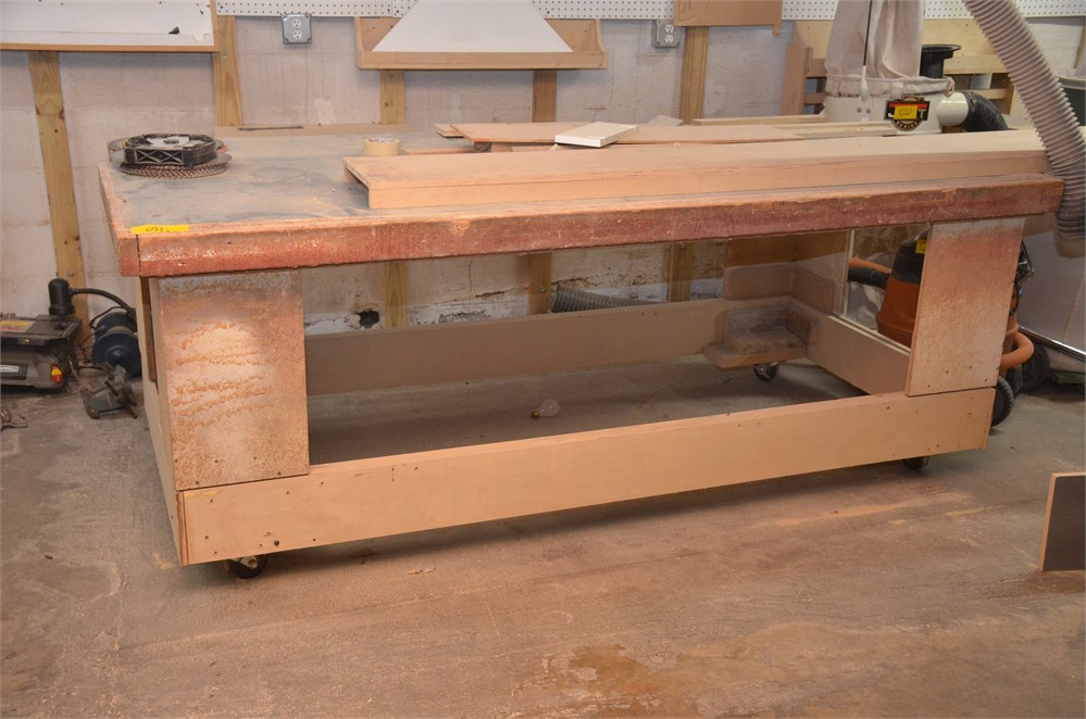 Shop work benches (6)