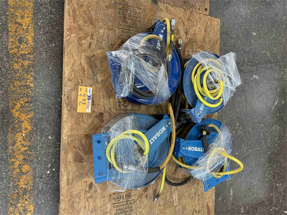 Pneumatic Hose Reels Qty. (4)