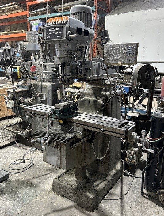 Lilian "3VH" Milling Machine c/w Acu-Rite DRO - Concord, ON
