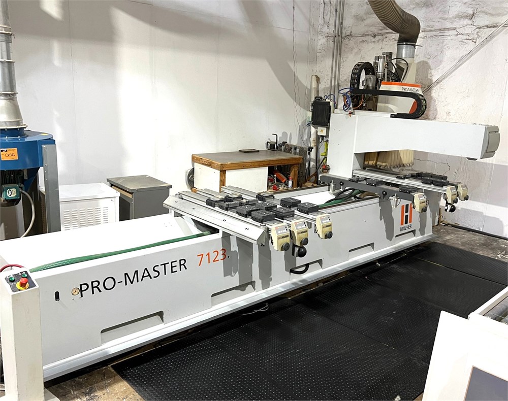 Holz-her "Pro-Master 7123K" CNC Machining Center - Pod & Rail
