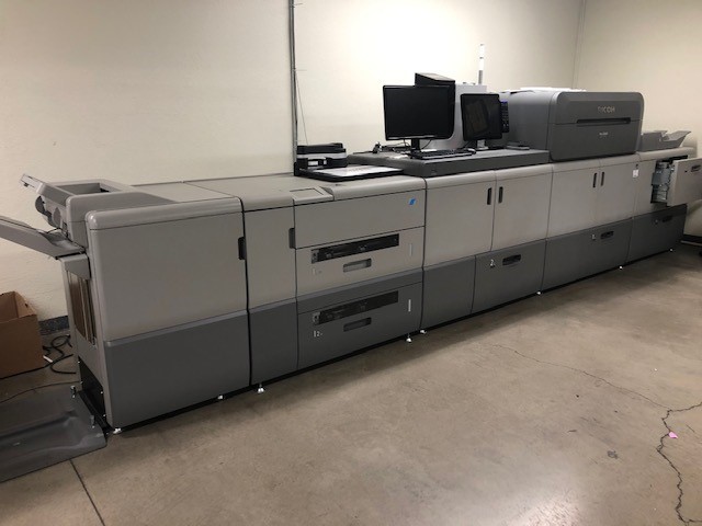 2019 Ricoh "Pro C 9200ENT-RIC" Graphics Printing Press