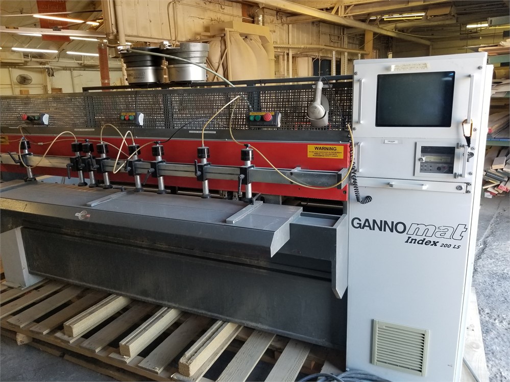 Gannomat "Index 200 LS" CNC Bore/Dowel Machine