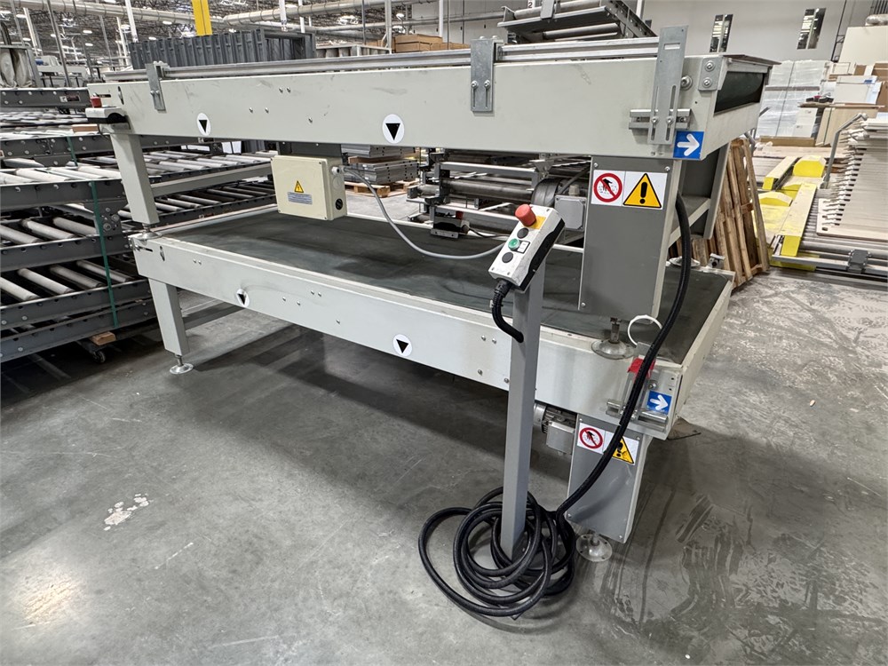 (2) CVM "TN/250-82" Powered Belt Conveyors