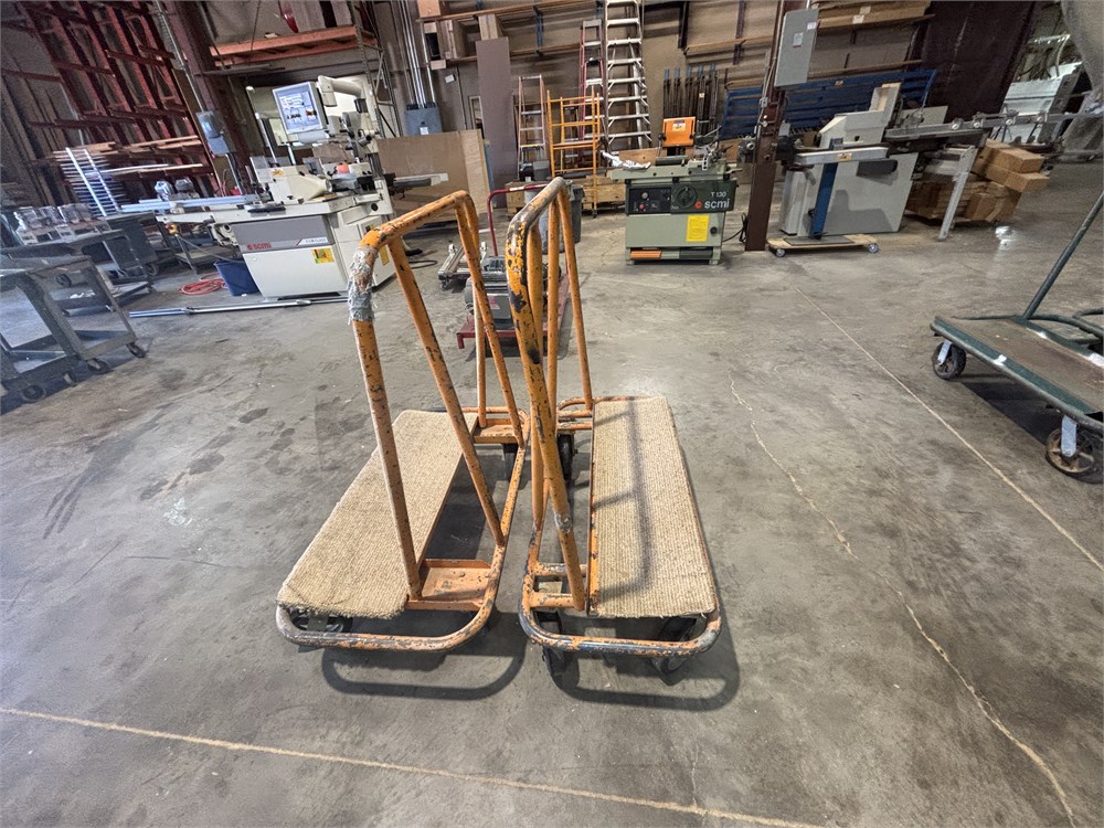 (2) Material Carts - As Pictured