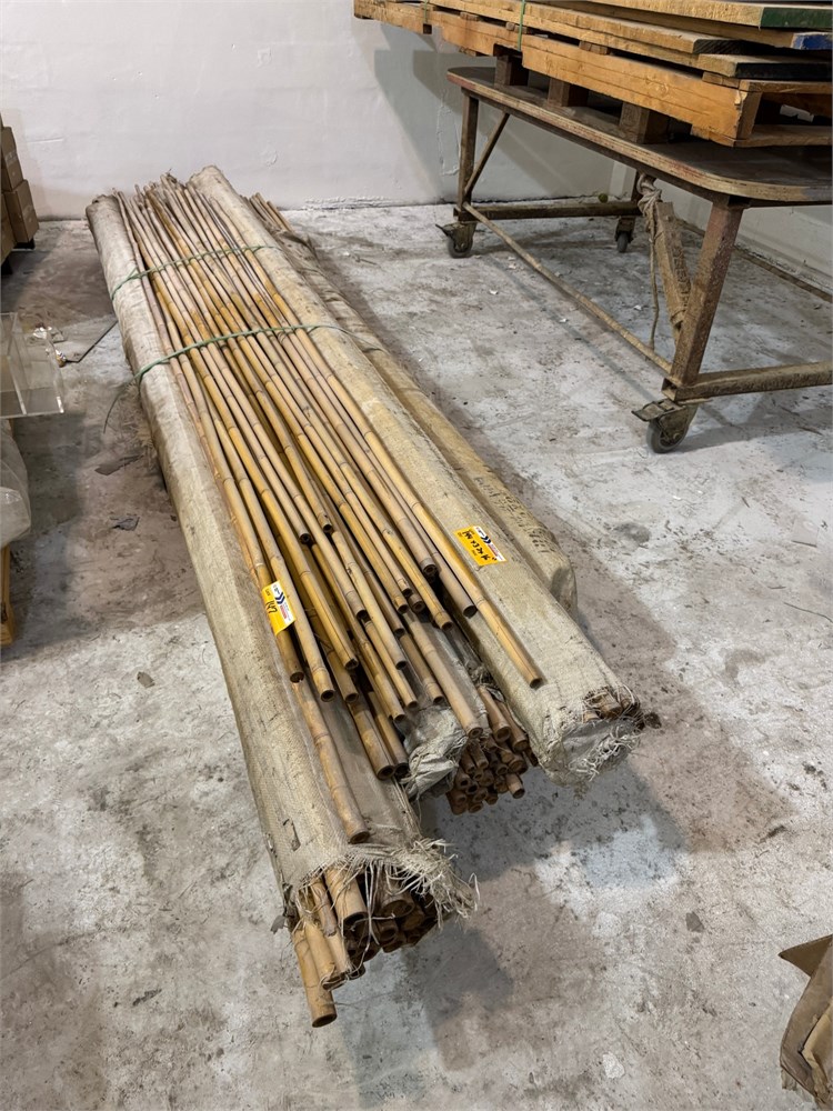 Bundled Bamboo Poles