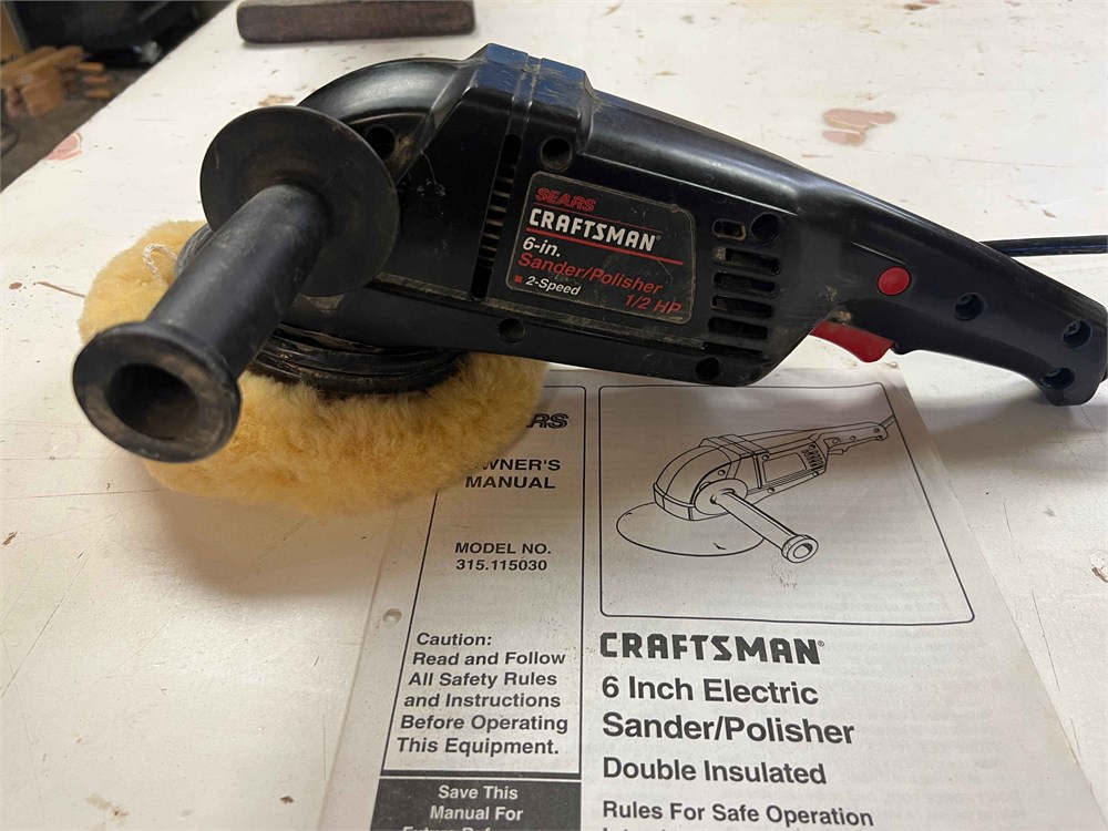 Craftsman 6" sander/polisher