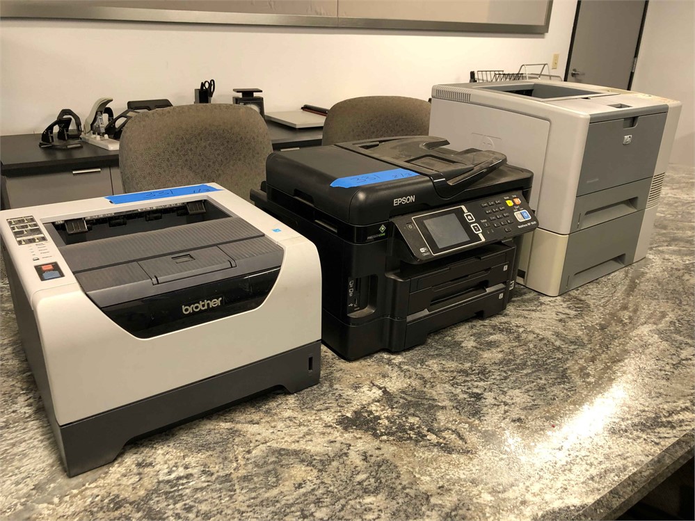 Three (3) Desktop Printers