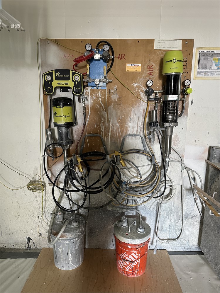 Kremlin Rexson Finishing Spray Pump System